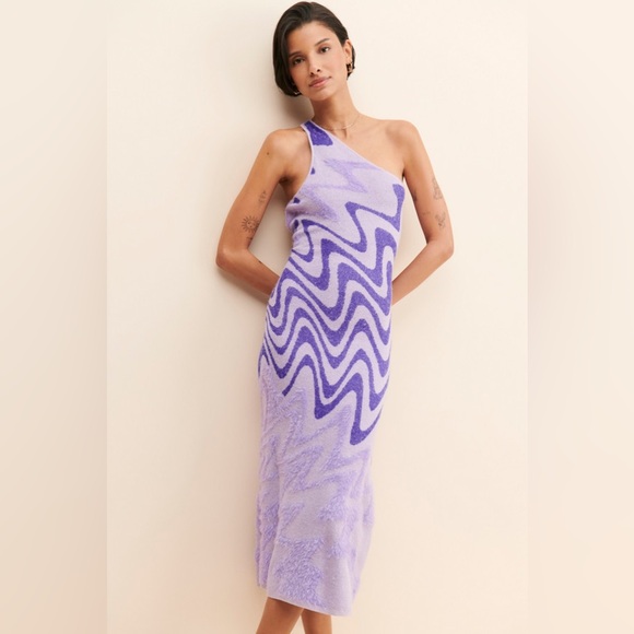 House of Sunny Dresses & Skirts - House of Sunny one shoulder wannabe Hockney‎ dress up 12 US 8